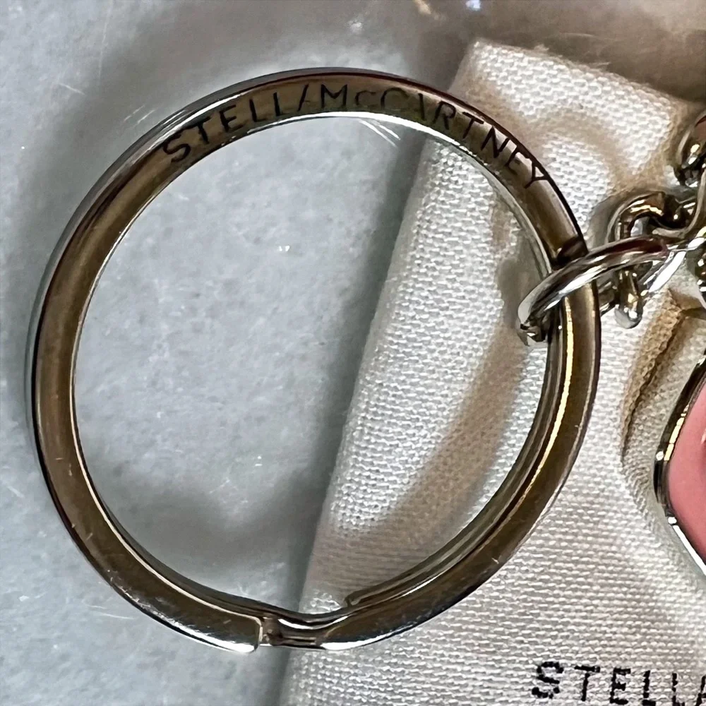 Stella McCartney Pink Sunglasses Keychain/Bag Charm - Picture 7 of 8